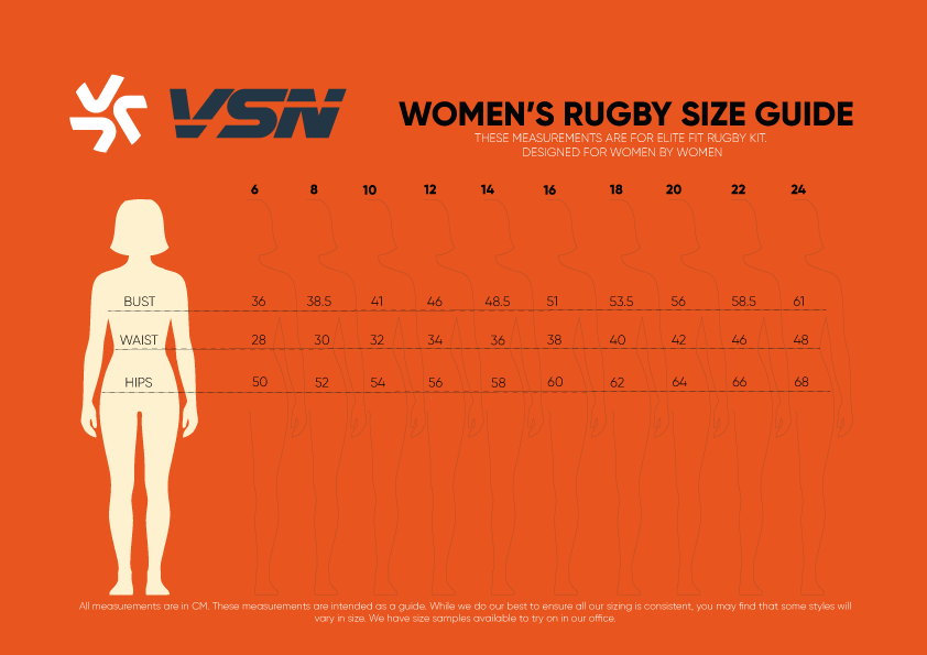 SIZE GUIDE – VSN SPORT
